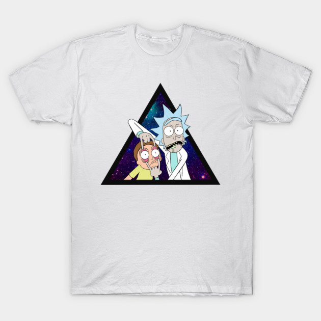 Rick and Morty trippin 4. T-Shirt-TOZ